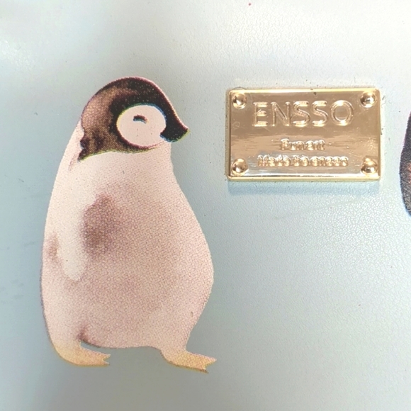 Light Blue Penguin Purse - Picture 2 of 10